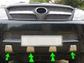 View Item Toyota Hilux Mk6 Chrome Lower Bumper Trim 4pc Kit
